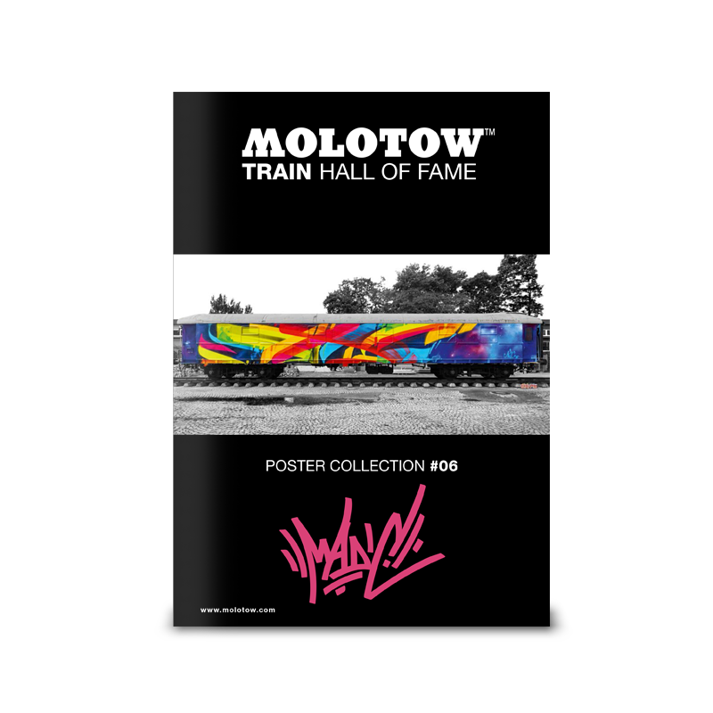 MOLOTOW™ Train Poster #06 "MADC"