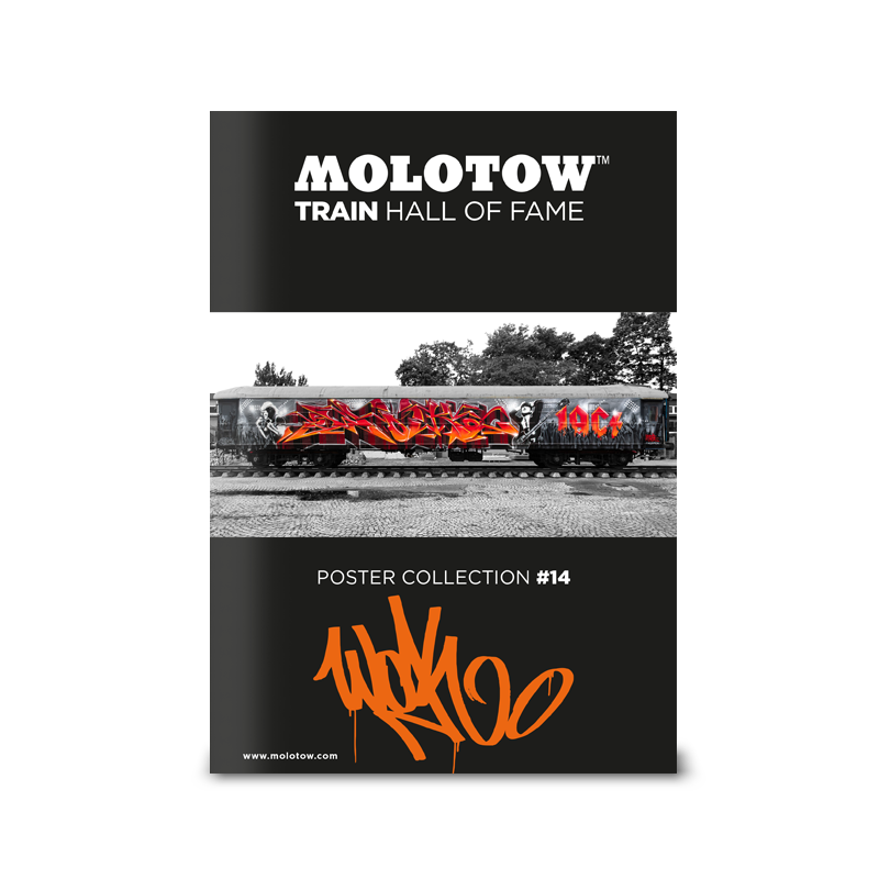 MOLOTOW™ Train Poster #14 "WOK"