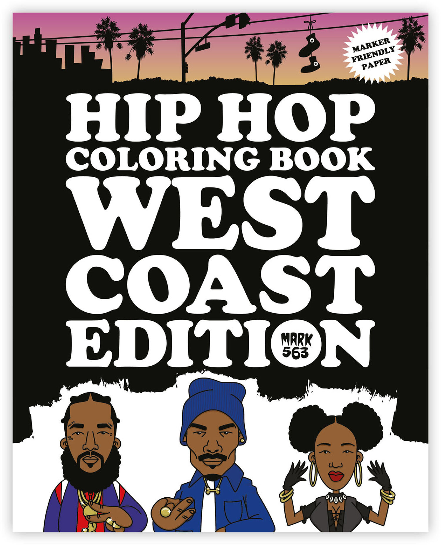 Hip Hop Coloring Book - West Coast