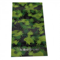 Black Leaf Mylar Zip Bags CAMOUFLAGE