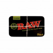 RAW Black Tin Case: Krabička RAW čierna