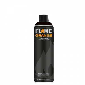 FLAME™ ORANGE 500ml Thick Black