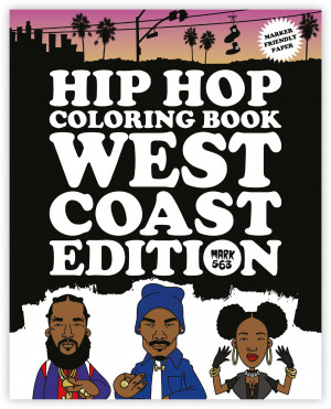 Hip Hop Coloring Book - West Coast
