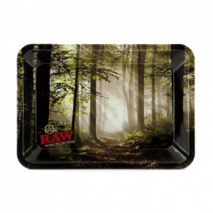 RAW Metal Rolling Tray Forest