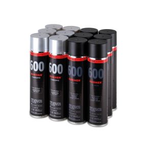 12 PACK 6X BURNER™ CHROME AND 6X BURNER BLACK + CAN BAG BIG