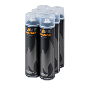 FLAME™ ORANGE 600 ML BLACK 6 PACK