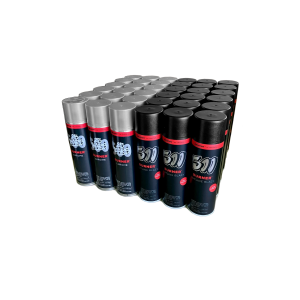 36 PACK 18X BURNER™ CHROME 500ml AND 18X BURNER™ BLACK 500ml