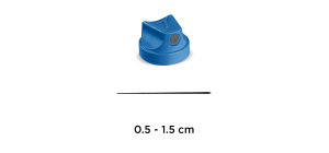 FLAME™ cap "Super Fine" (blue/grey)