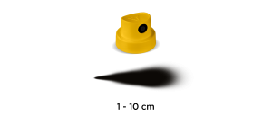 Tryska Fat Cap  "Yellow" yellow/black (9025)