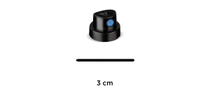 Tryska Soft black/blue (9026)